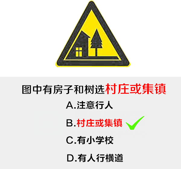 考科目一不识字的技巧全部